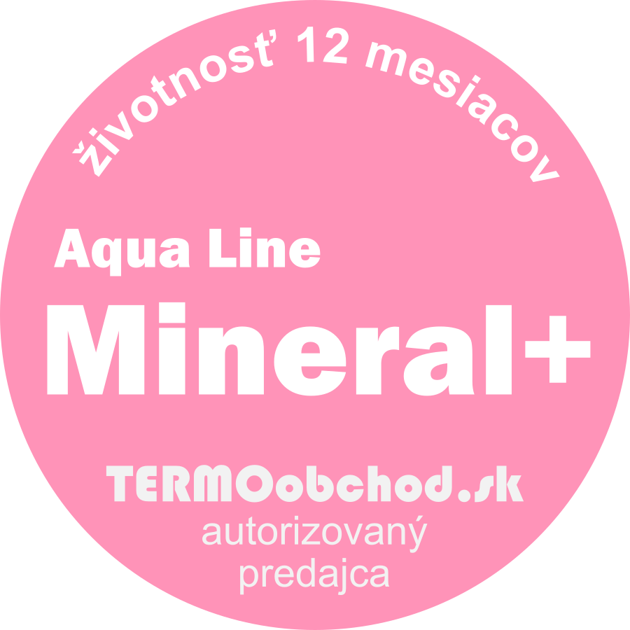 USTM Aqua Line Mineral+ etiketa, TERMOobchod